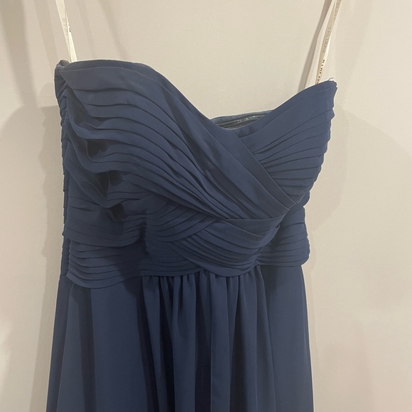Bari Jay Navy Blue Gown - Picture 3 of 5